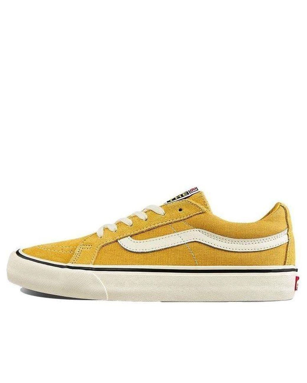 Vans Yellow Sk8-Low Reissue Sf 'Honey' for men