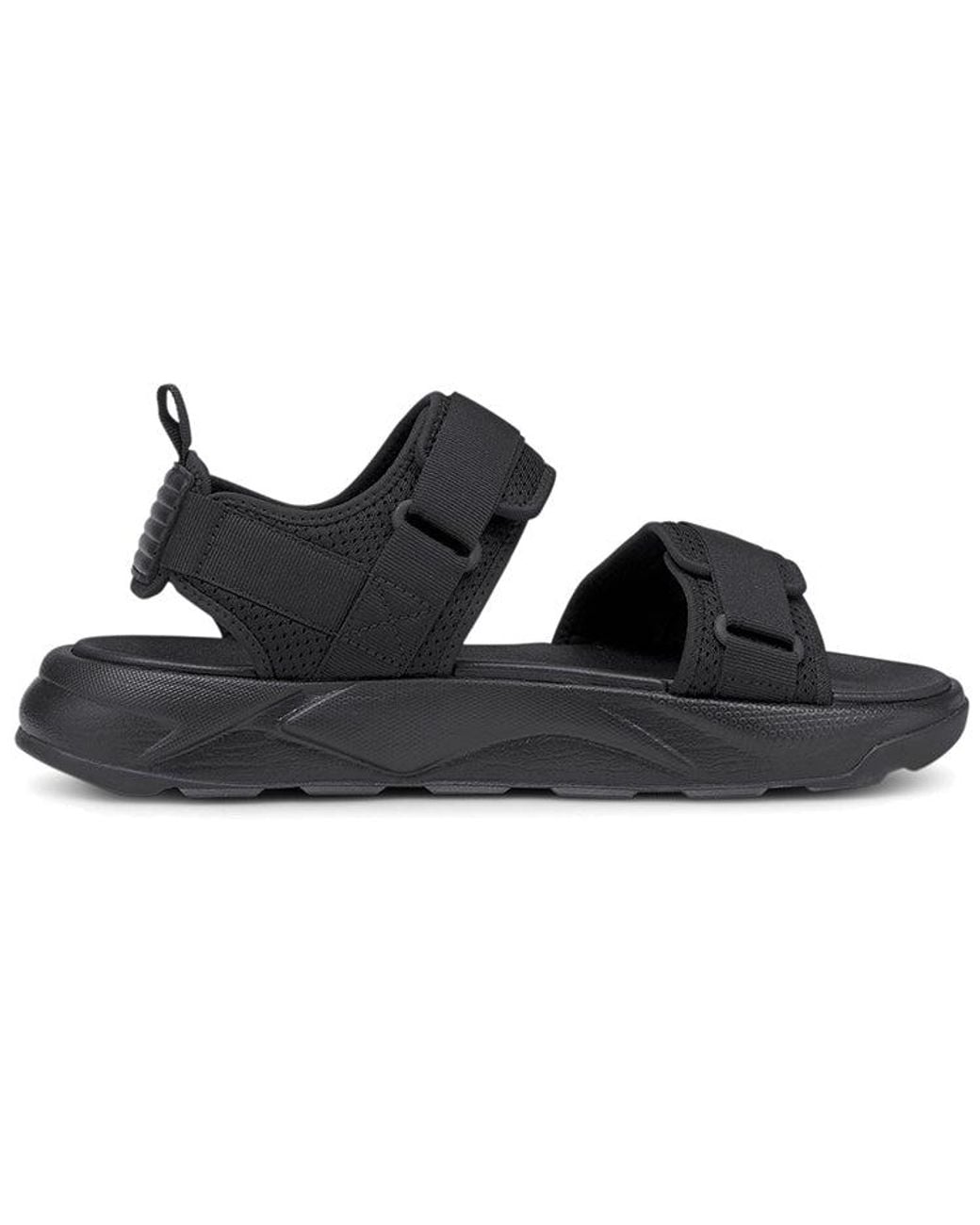 PUMA Black Rs-Sandal High Rise' for men