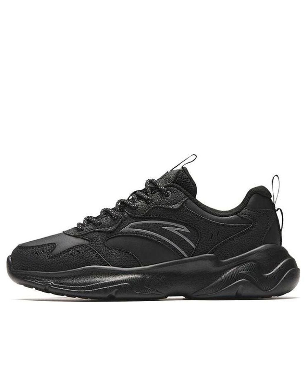 Anta Black (Wmns) Casual Dad Shoes