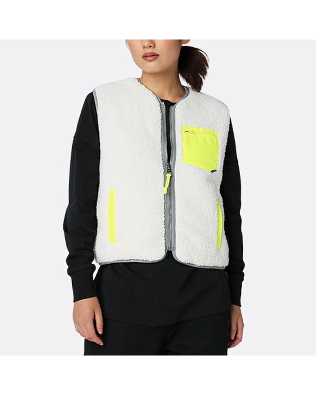Converse Blue (Wmns) Sherpa Reversible Vest