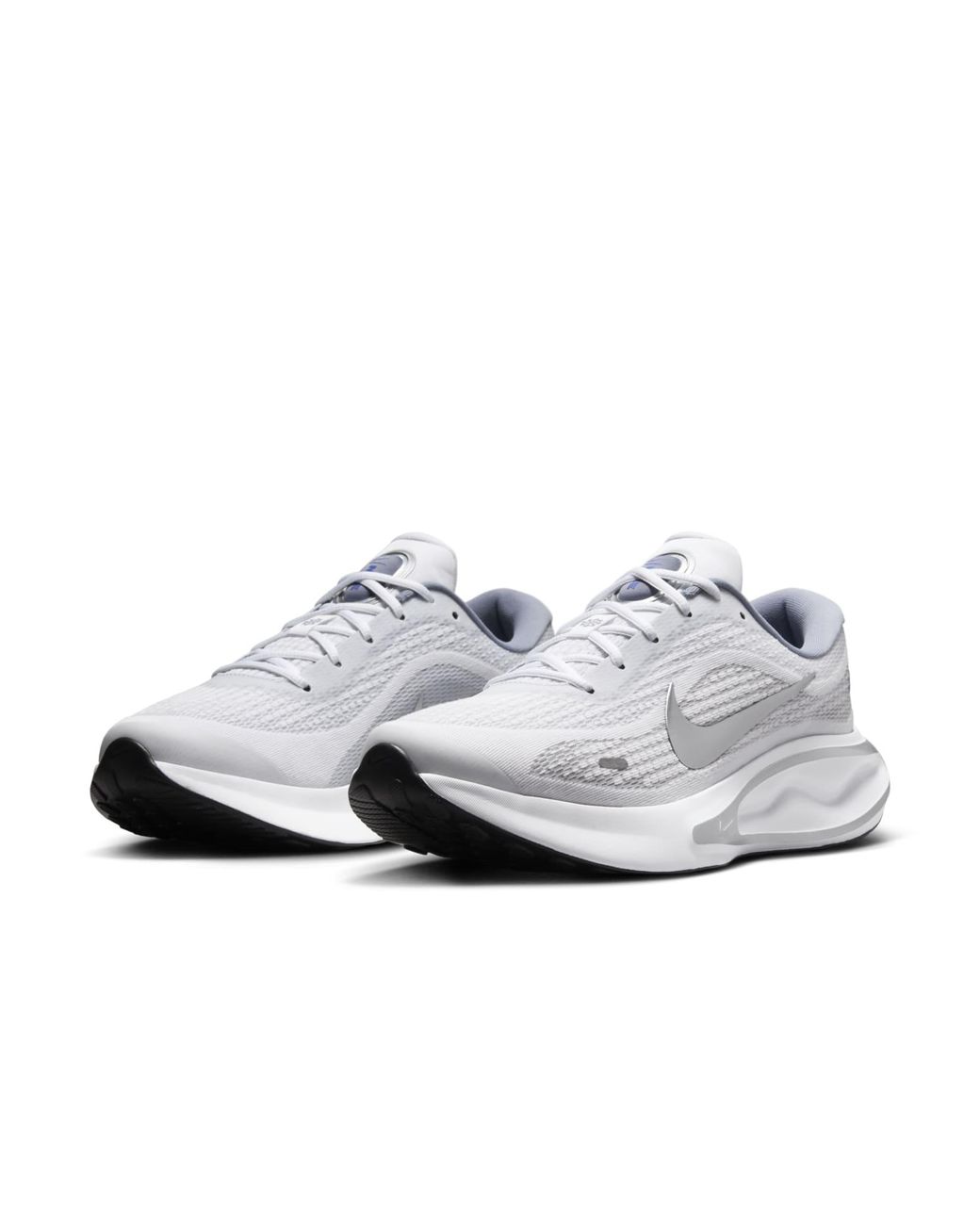 Nike White Journey Run Road Running Shoes for men