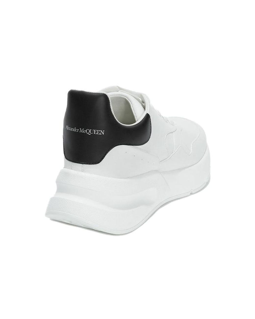 McQueen White Oversized Runner for men