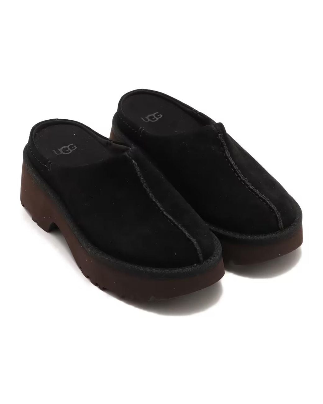 Ugg Black New Heights Clog