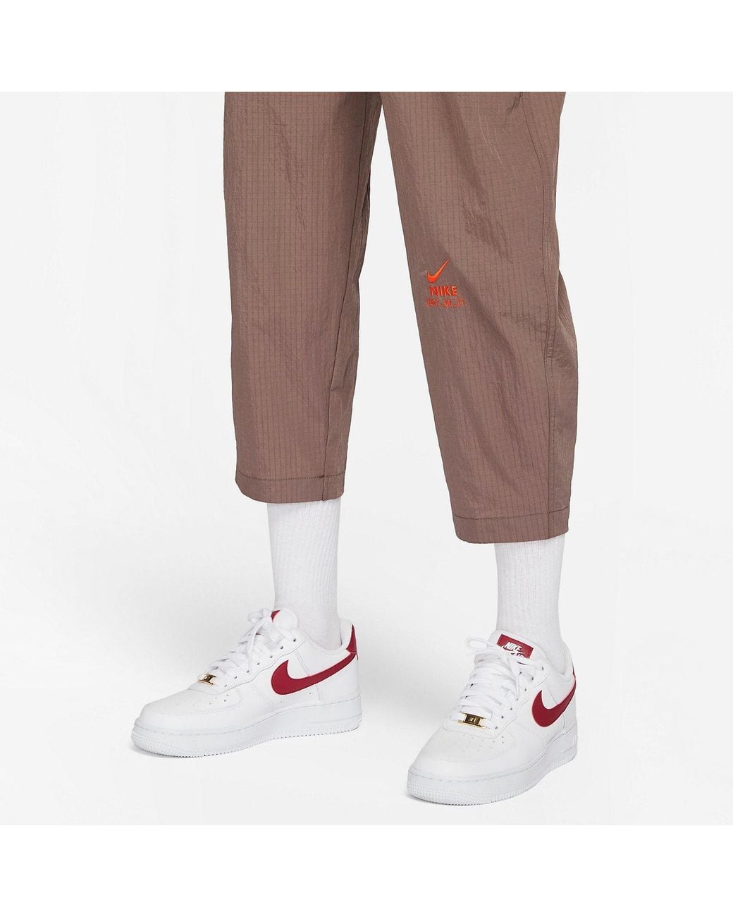 Nike Brown (Wmns) Sportswear City Utility High-Waist Woven Pants