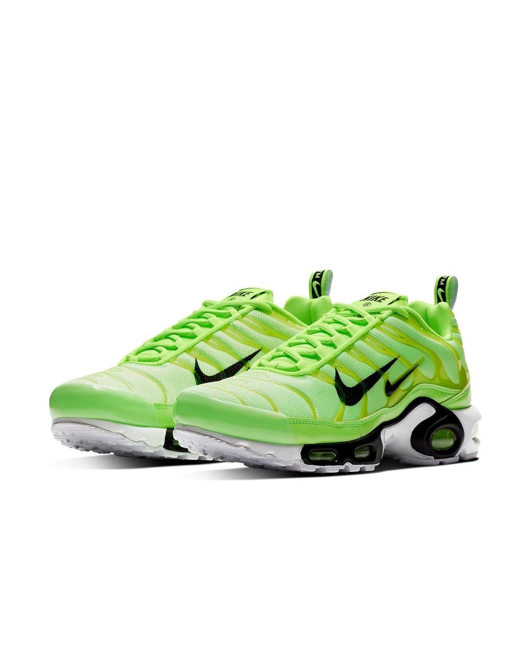Nike Green Air Max Plus Premium 'Overbranding Lime Blast' for men