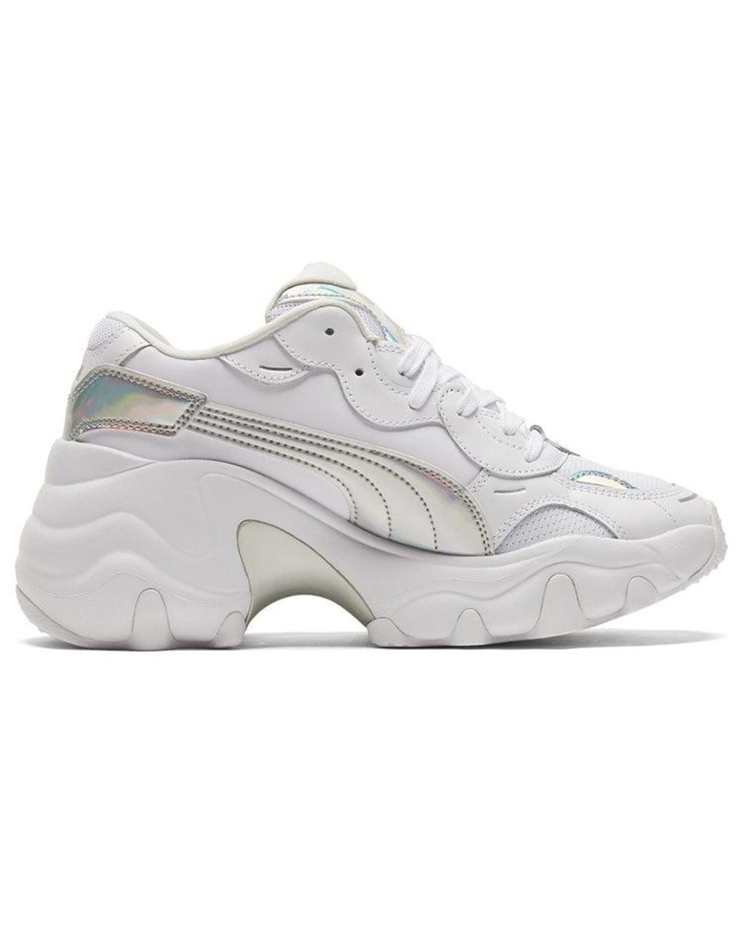 PUMA White (Wmns) Pulsar Wedge 'Iridescent