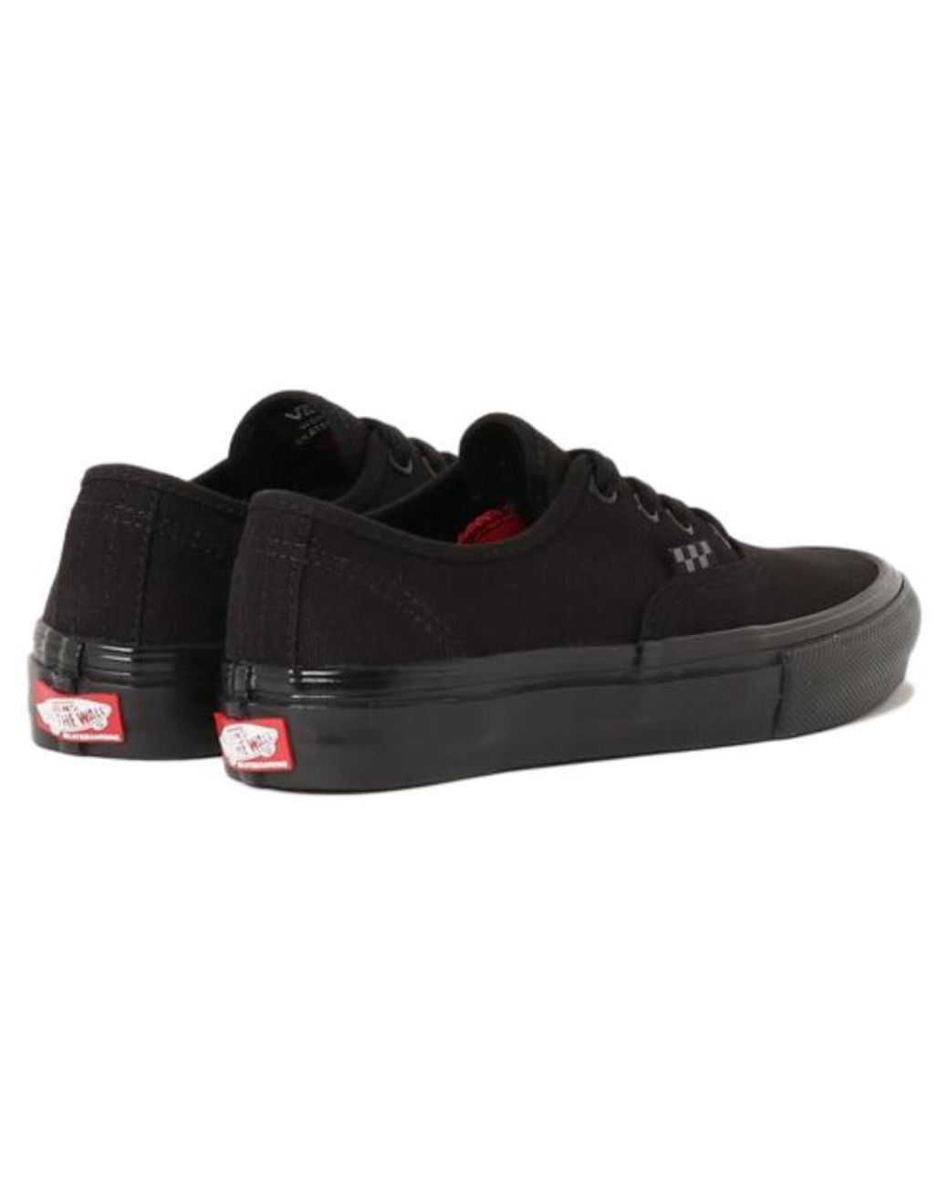 Vans Black Authentic Low Tops Casual Skateboarding Shoes for men