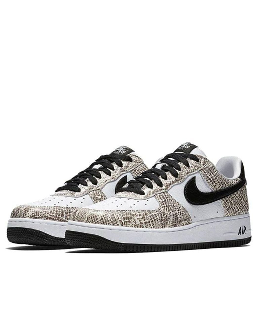 Nike White Air Force 1 Low 'Cocoa Snake' 2018 for men