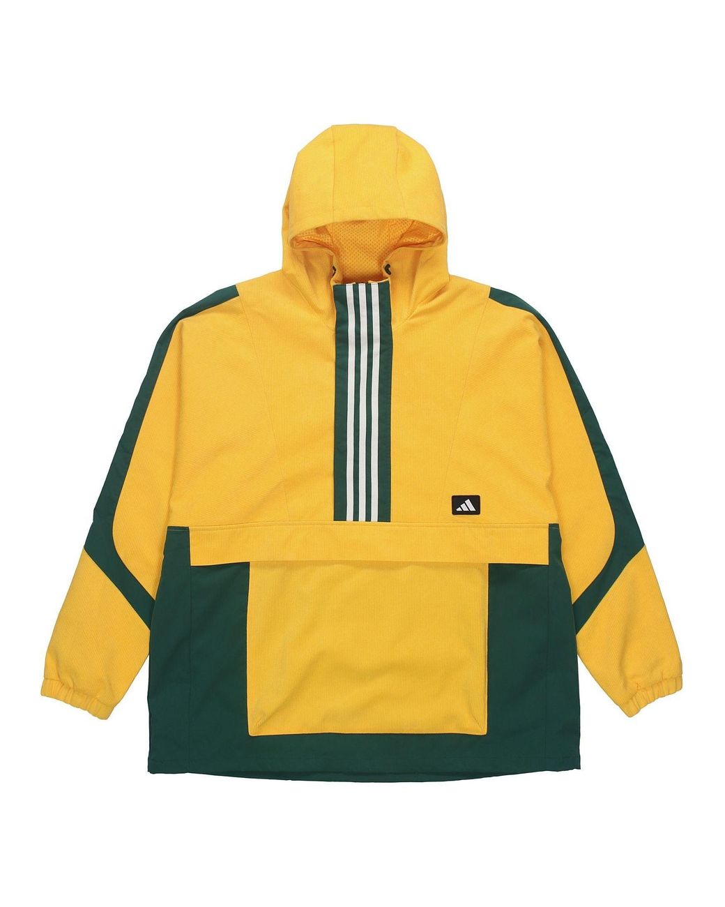 Adidas anorak jacket yellow new arrivals