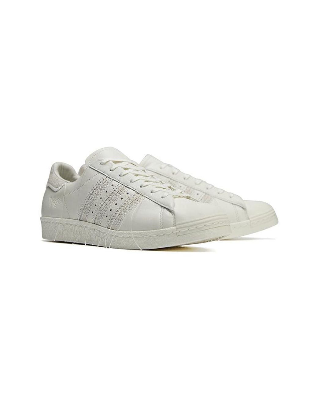 Adidas White Y-3 Superstar 'Off' for men