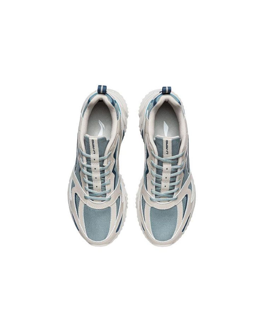 Li-ning Blue Retro Running Shoes for men