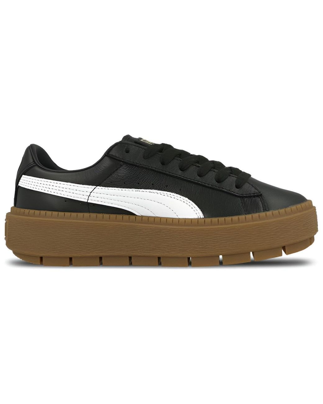 PUMA Black (Wmns) Platform Trace L Gum'