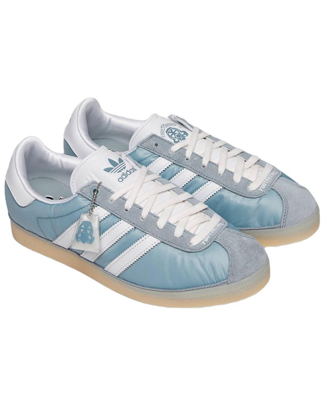 Adidas Blue X Footpatrol X Gazelle 85 'Consortium Cup' for men