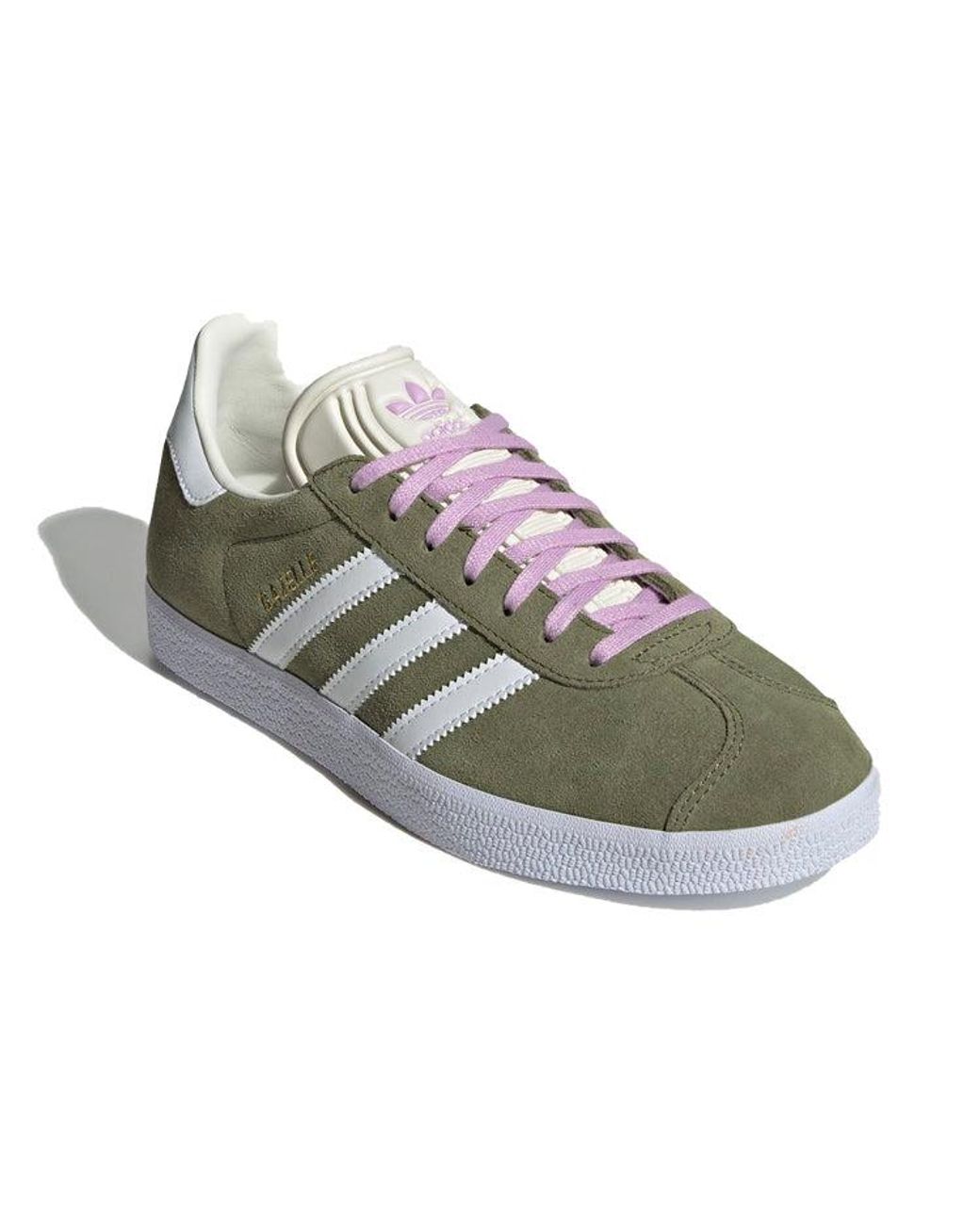 Adidas Green (Wmns) Gazelle Shoes 'Focus'