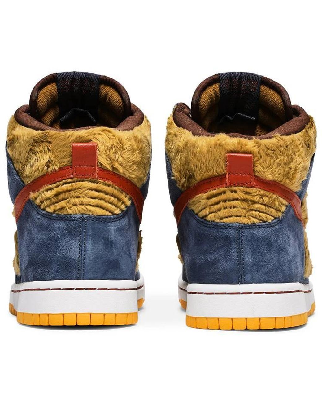Nike Blue Sb Dunk High Papa Bear Sneakers for men