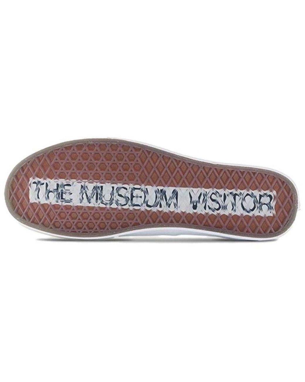 Vans Blue Authentic X The Museum Visitor for men