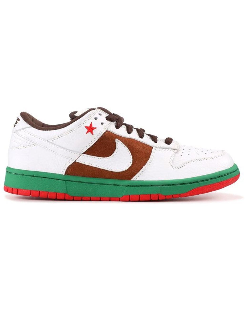 Nike Green Sb Dunk Low Pro 'Cali' for men
