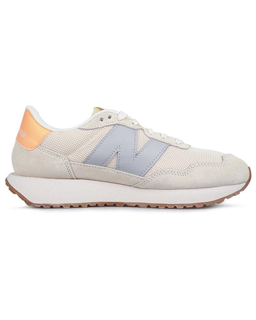 New Balance White (Wmns) 237 'Angora Light Mango'