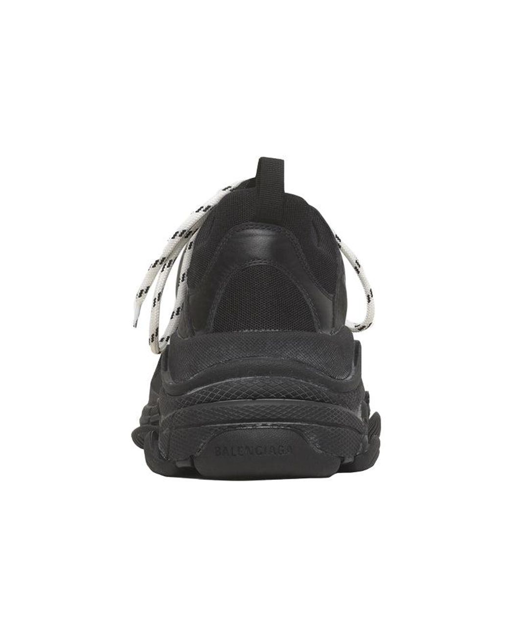 Balenciaga Black Triple S Sneaker for men