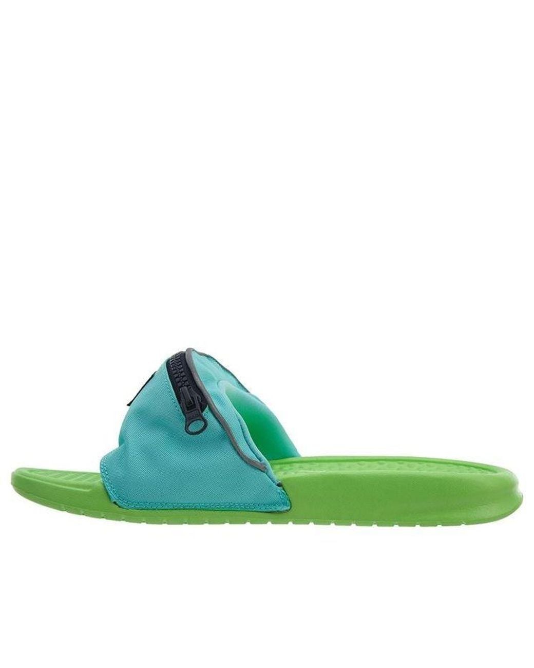 Nike Green Benassi Jdi 'Fanny Pack' for men