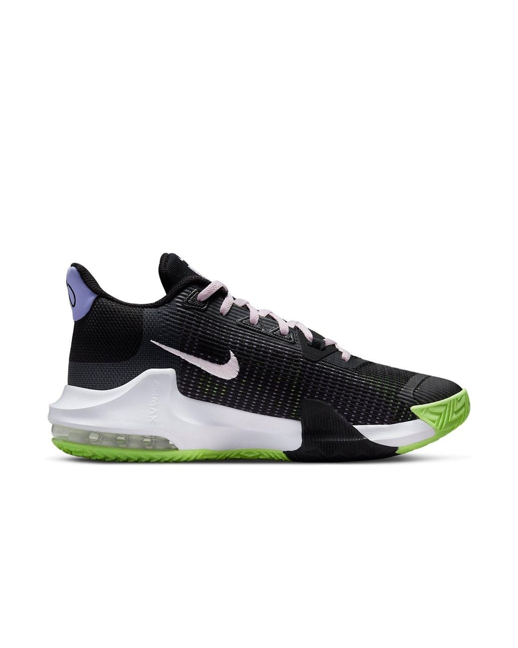 Nike Black Air Max Impact 3 Basketball Shoes Foam' for men
