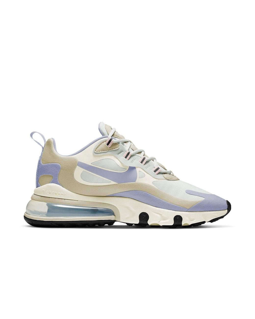 Nike White (Wmns) Air Max 270 React Fossil'