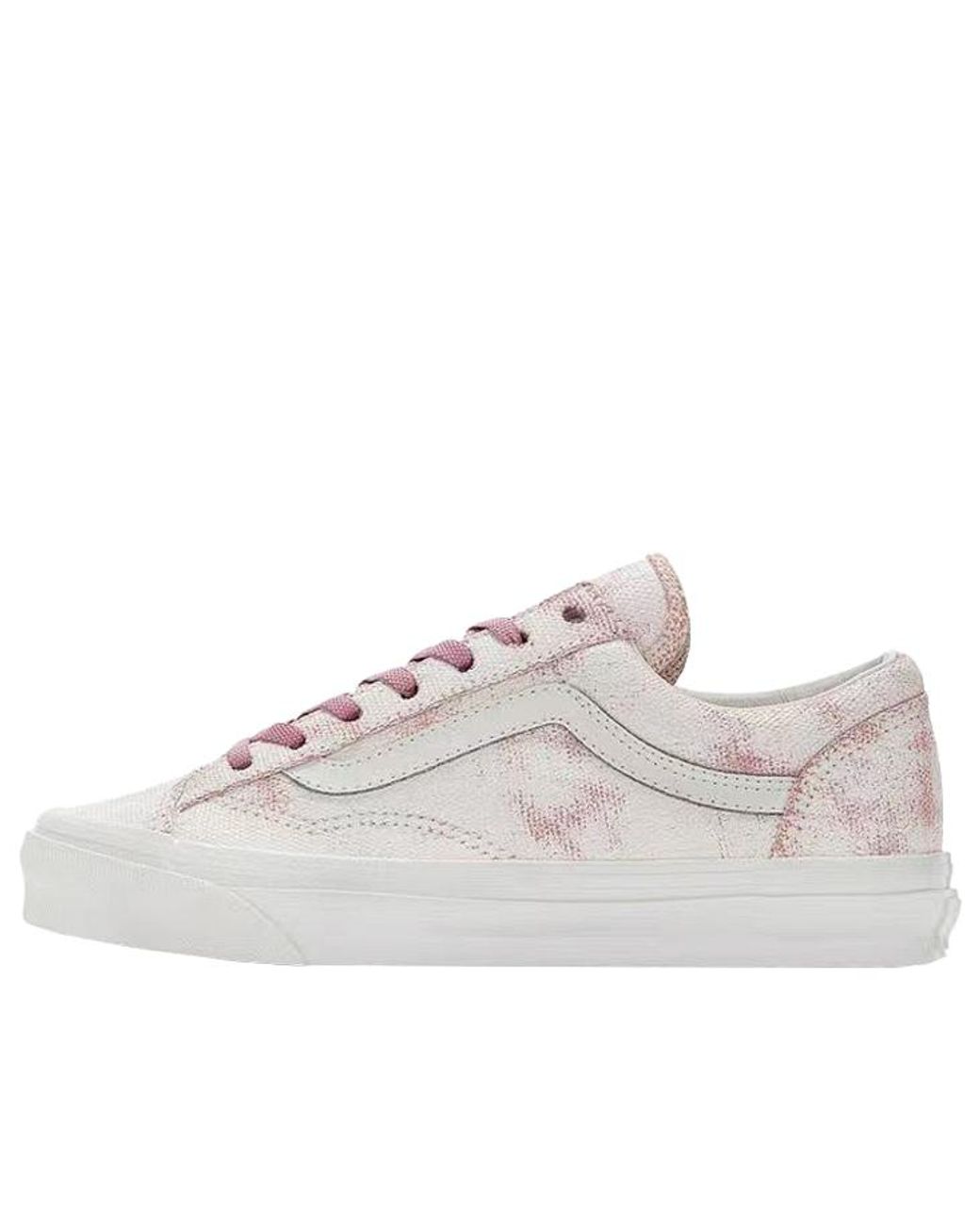 Vans White Og Style 36 Lx 'Distress'