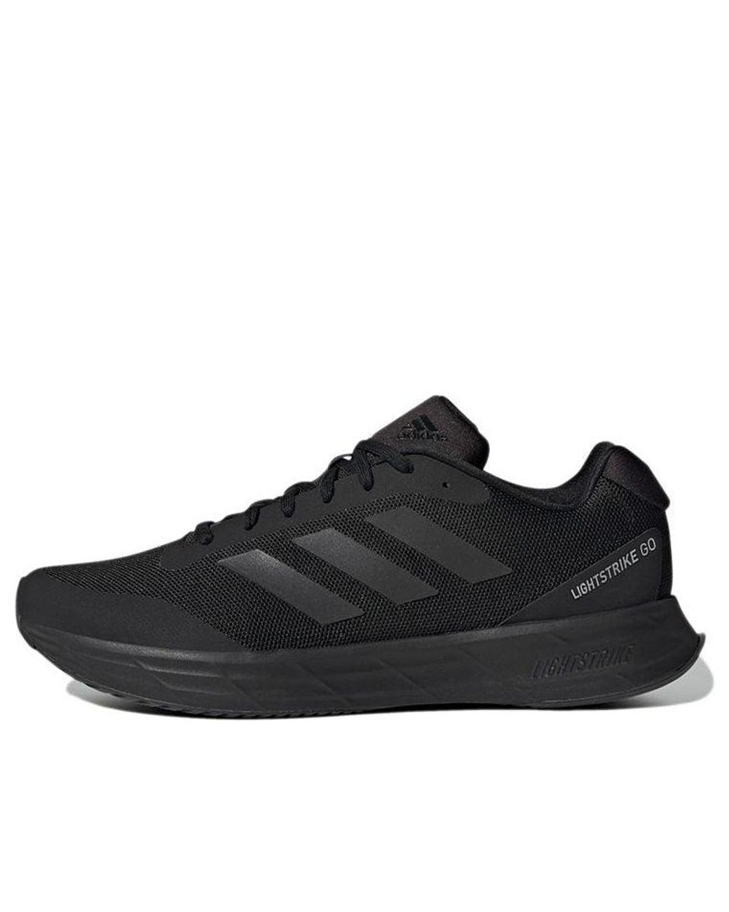 Adidas Black Lightstrike Go 'Triple' for men