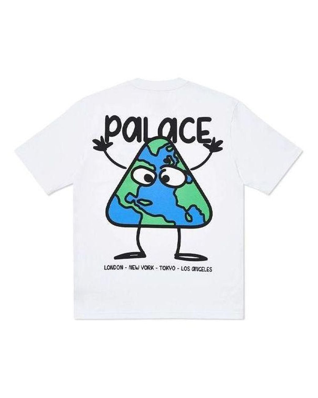 Palace Blue Globlerone T-Shirt for men