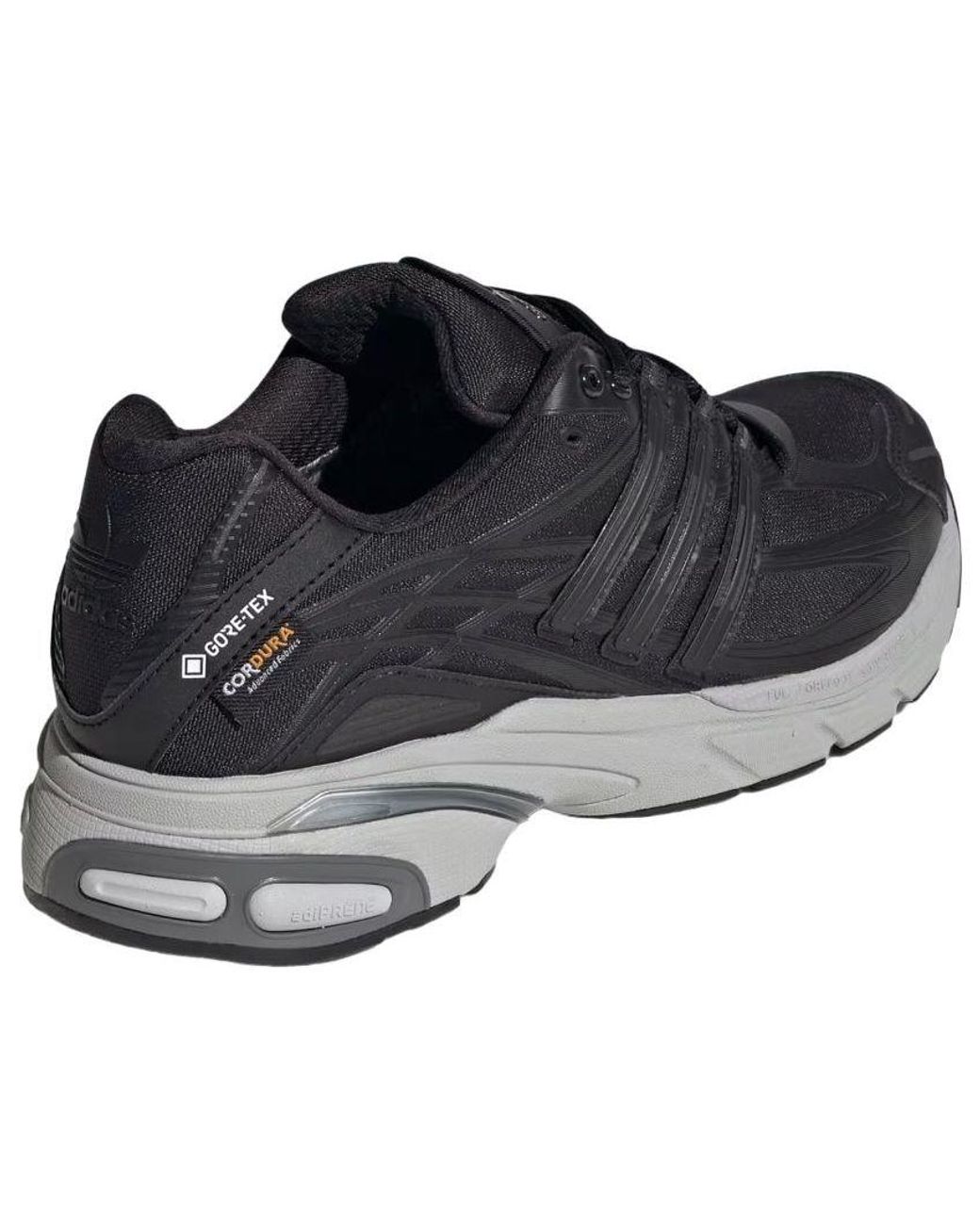Adidas Black Adistar Cushion Gore-Tex Iron Metallic' for men