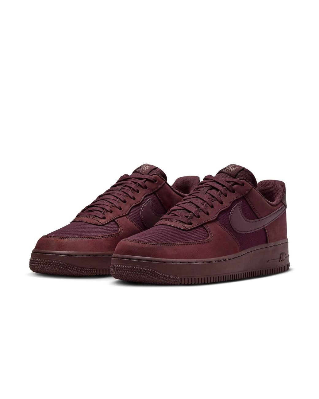 Nike Brown Air Force 1 '07 Low Crush' for men