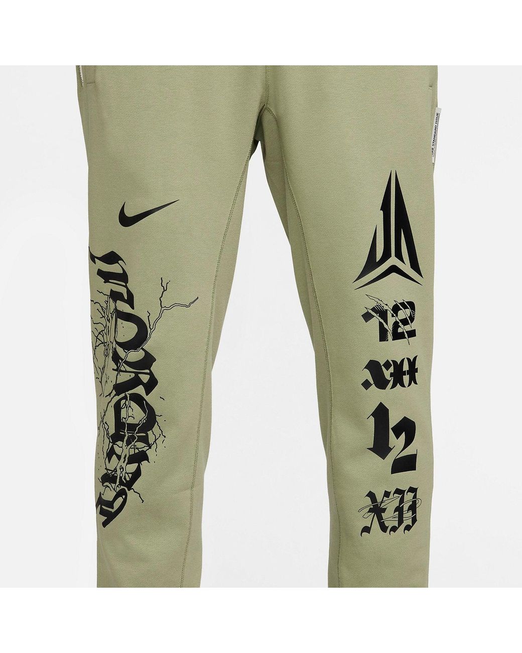 Nike Green Ja Standard Issue Dri-Fit Pants for men