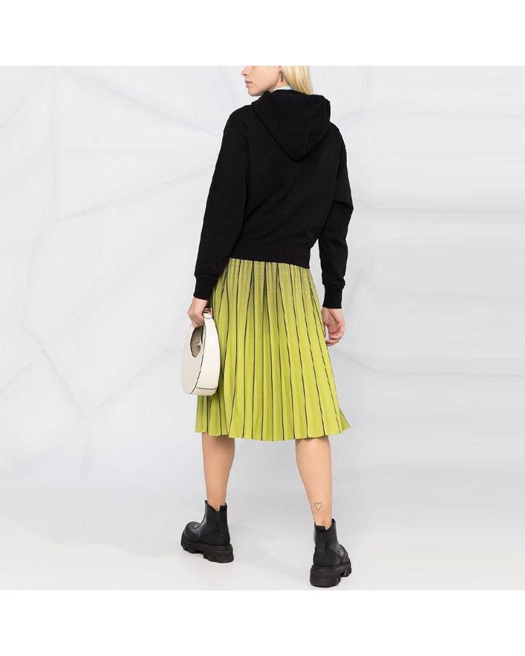 KENZO Black (Wmns) Ss21 Tiger Head Embroidered Long Sleeves Hoodie