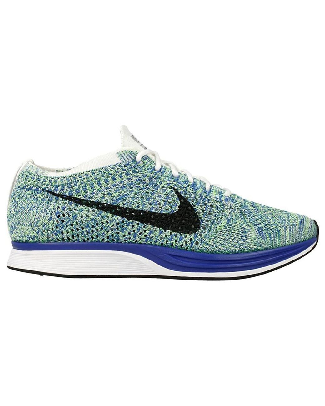 Nike Blue Flyknit Racer 'Tranquil' for men