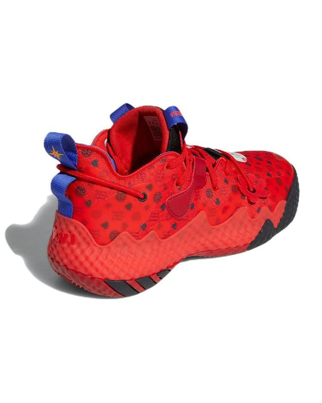 Adidas Red Harden Vol. 6 "Vivid Monogram" Hq3884" for men