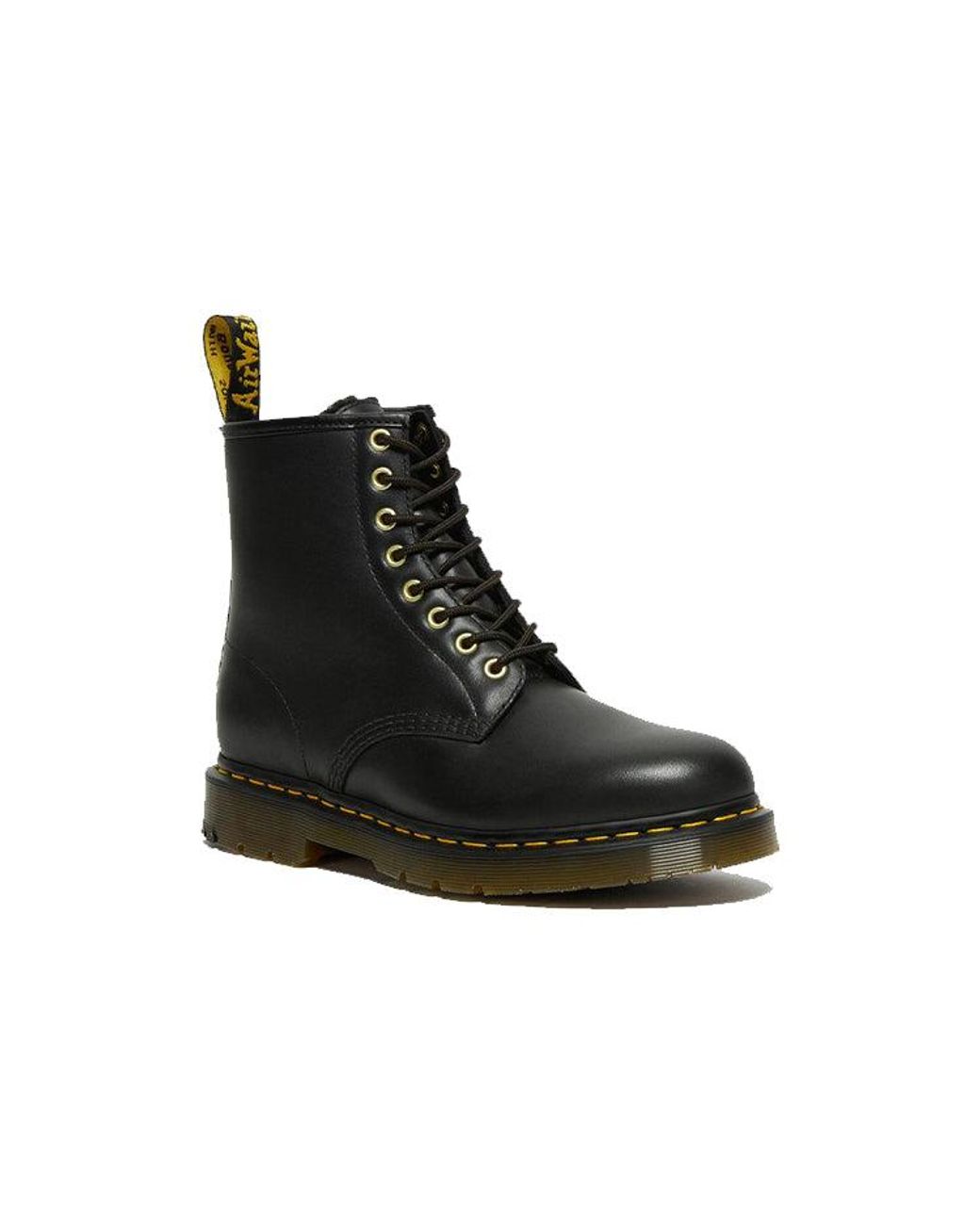Dr. Martens Black 1460Dm's Wintergrip Leather Ankle Boots 'Blizzard Wp'