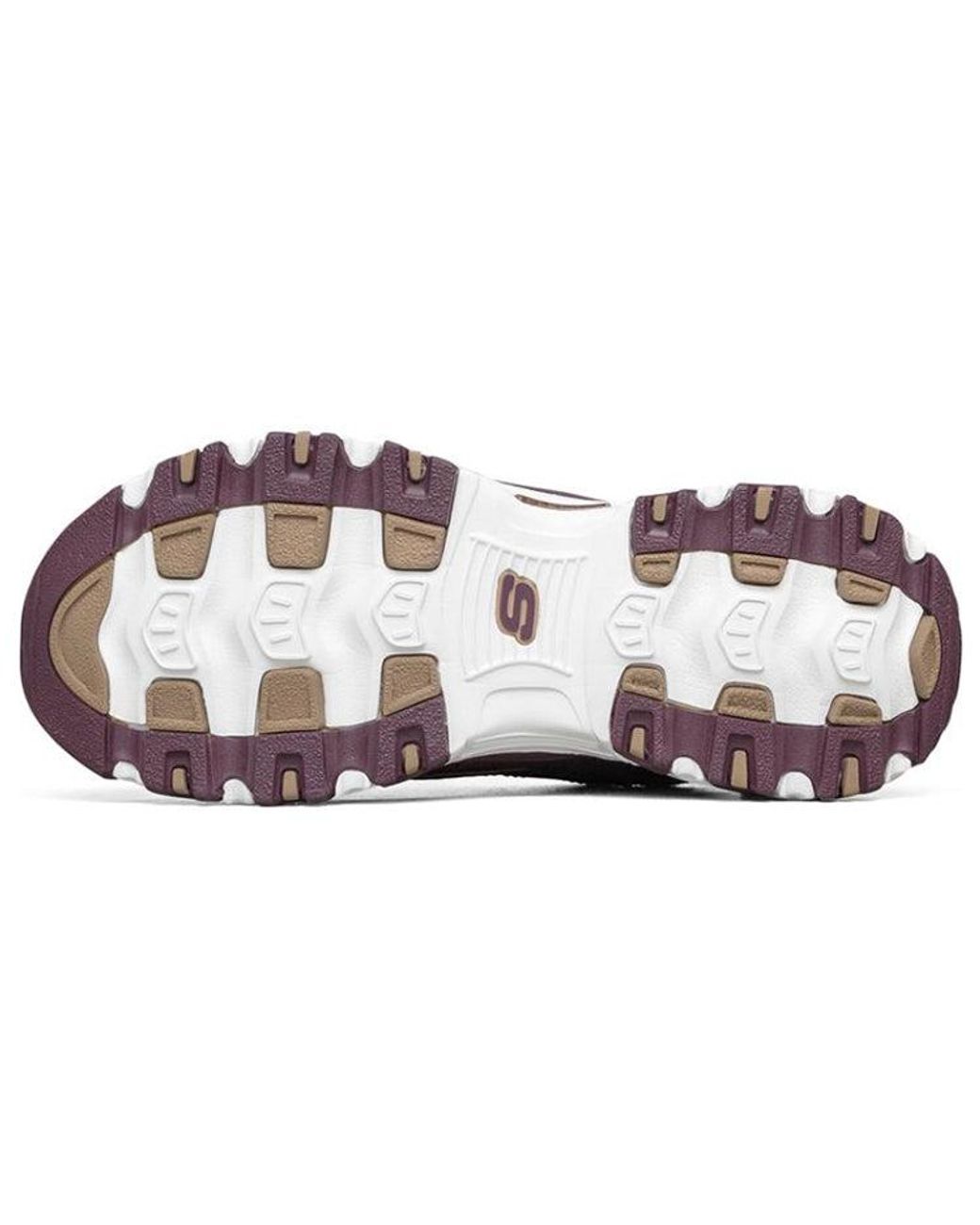 Skechers Purple (Wmns) D'Lites Running Shoes