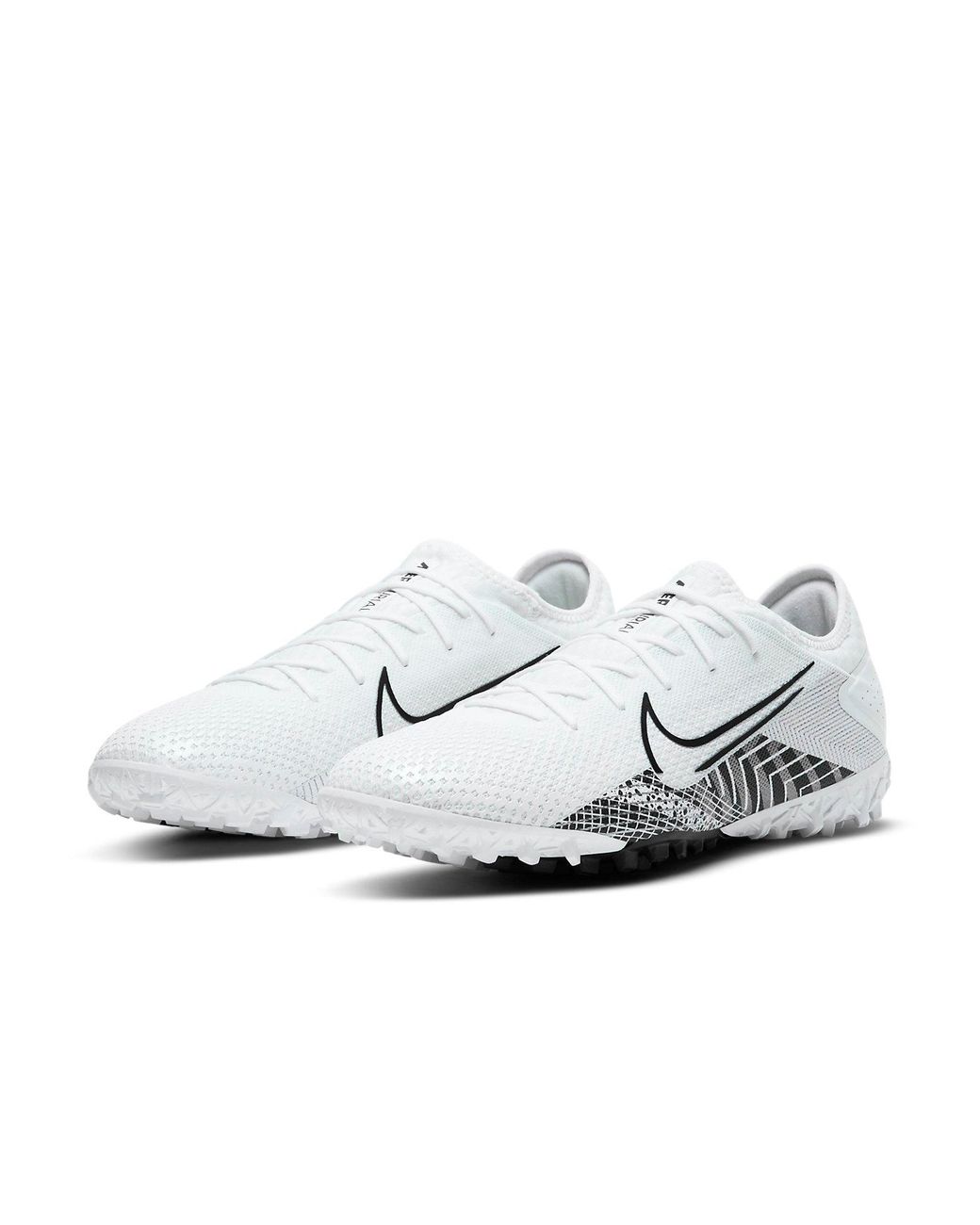 Nike White Vapor 13 Pro Mds Tf Turf Soccer Shoes for men