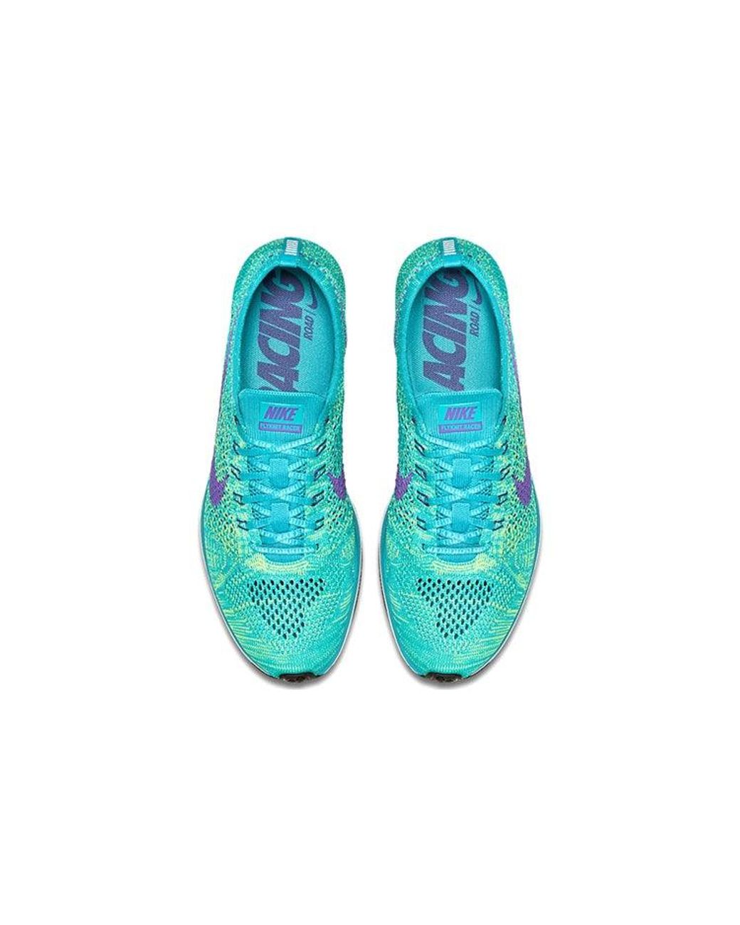 Nike Blue Flyknit Racer 'Hulk' for men