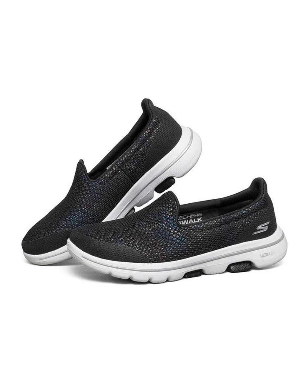 Skechers Black (Wmns) Go Walk Slip-On