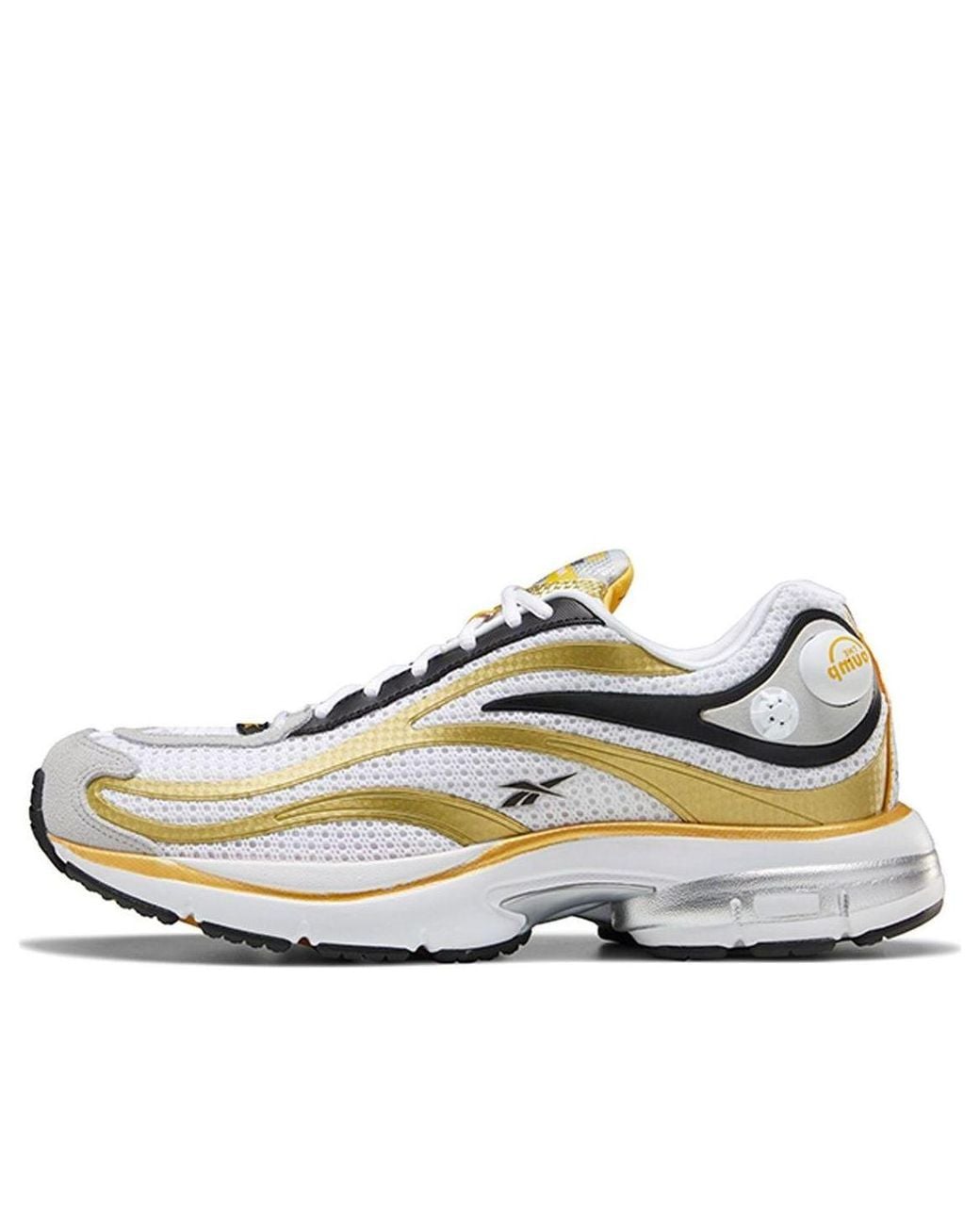 Reebok White Premier Pump Paris Metallic' for men