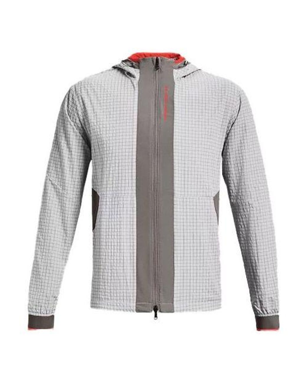 Under Armour Gray Rush Legacy Jacket for men