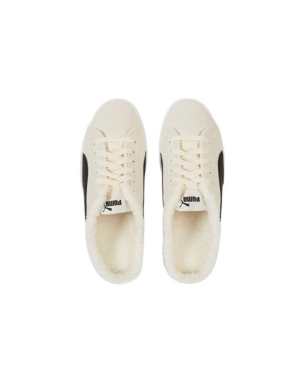 PUMA White Bari Mule Sherpa for men