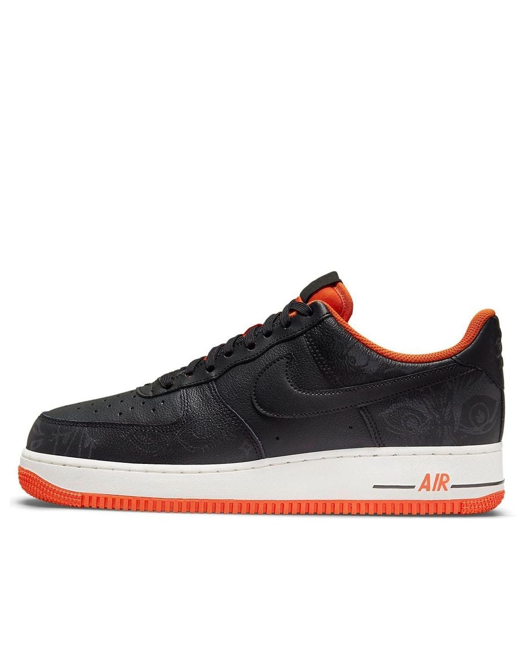Nike Black Air Force 1 '07 Premium 'Halloween' for men
