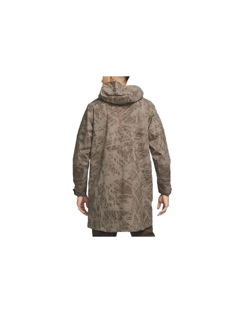 Nike Brown Storm-Fit Adv Tech Pack Casual Sports Hooded Long Sleeves Jacket for men