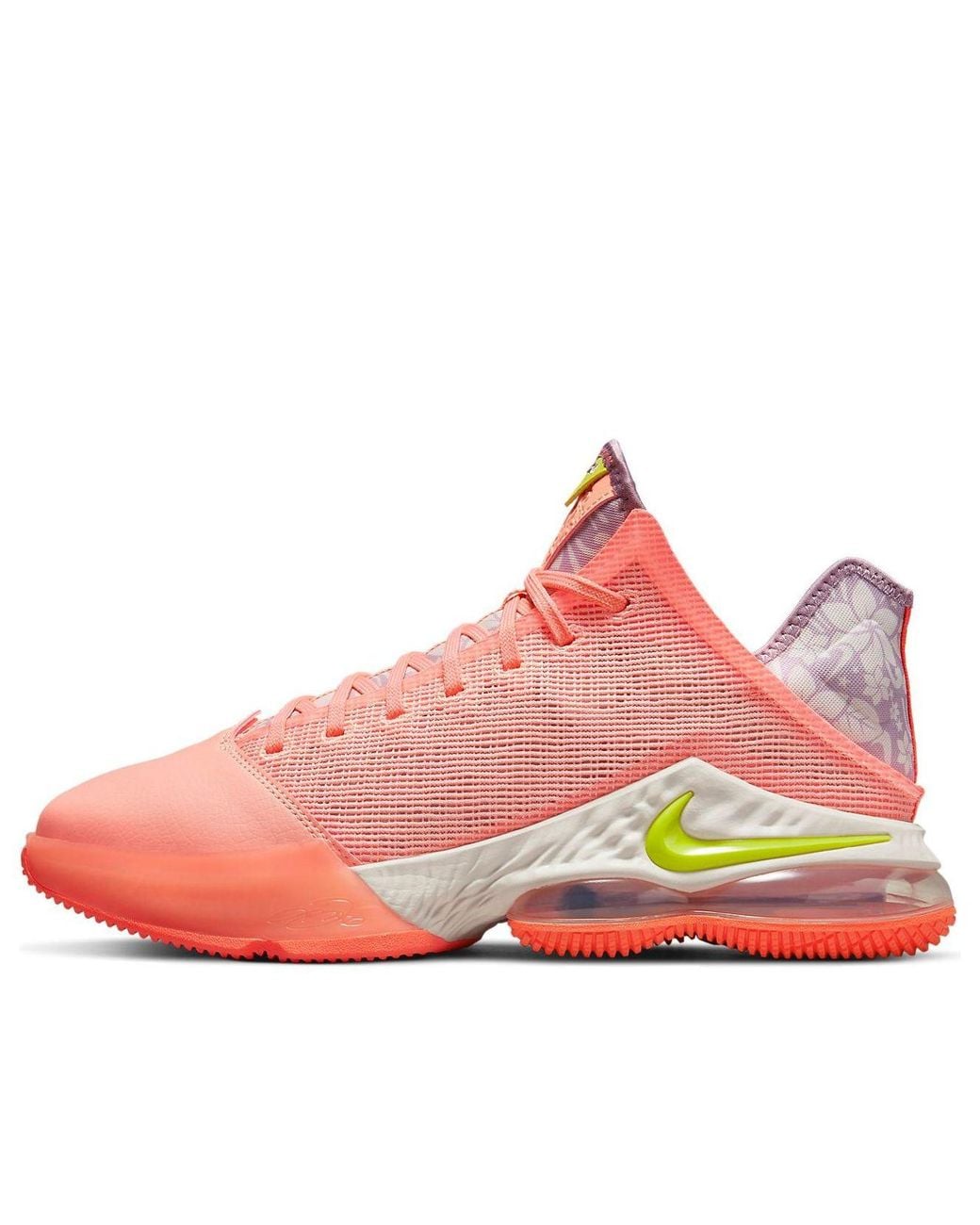 Nike Pink Lebron 19 Low for men