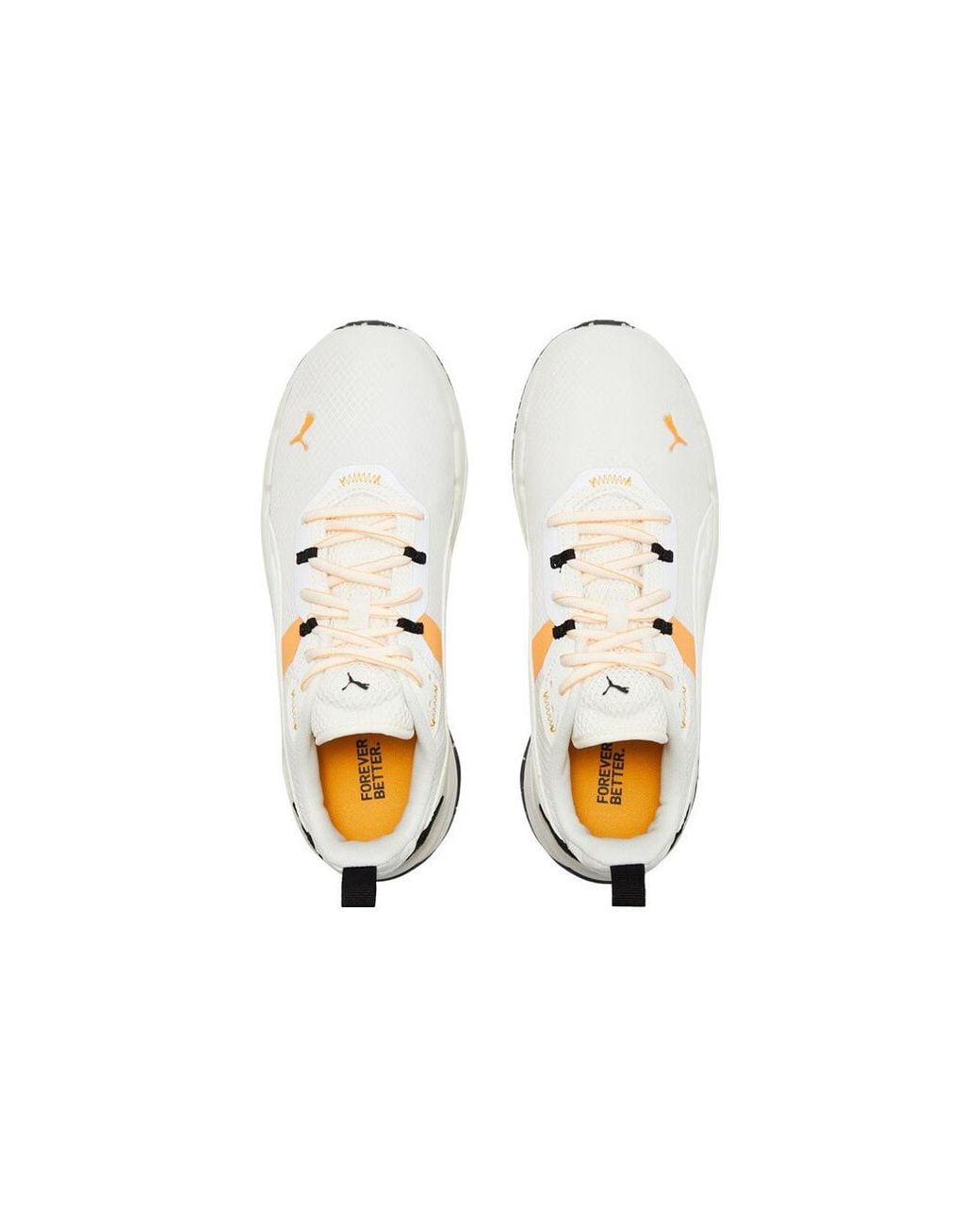 PUMA White Stride Open Road