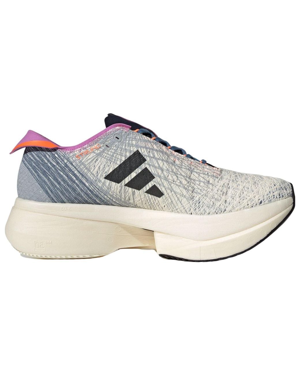 Adidas Blue Adizero Prime X Strung 'Off Pulse Lilac' for men