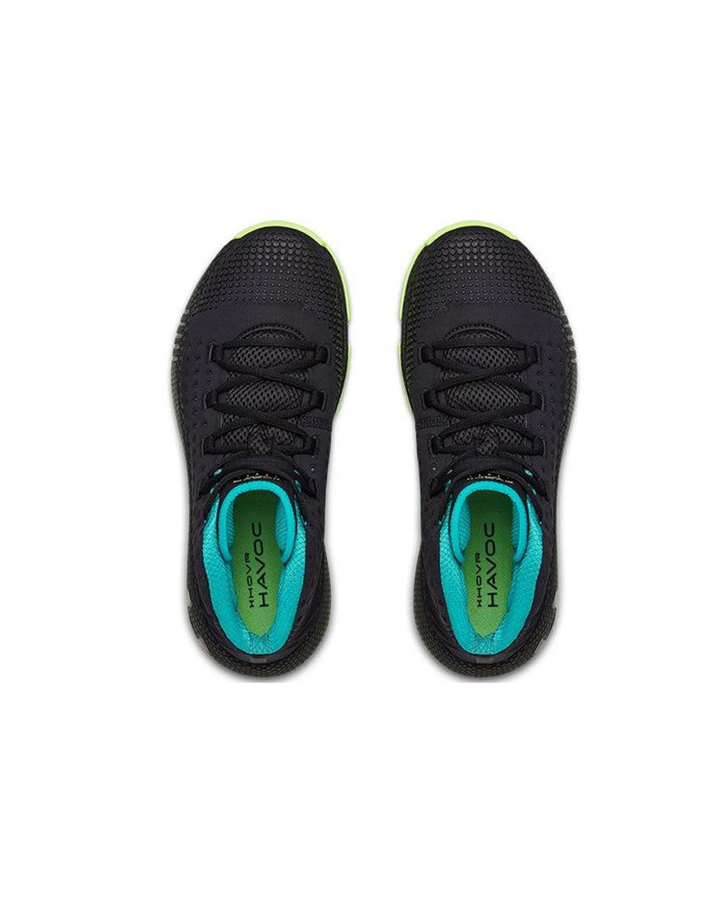 Under Armour Blue Hovr Havoc 2 Lime' for men
