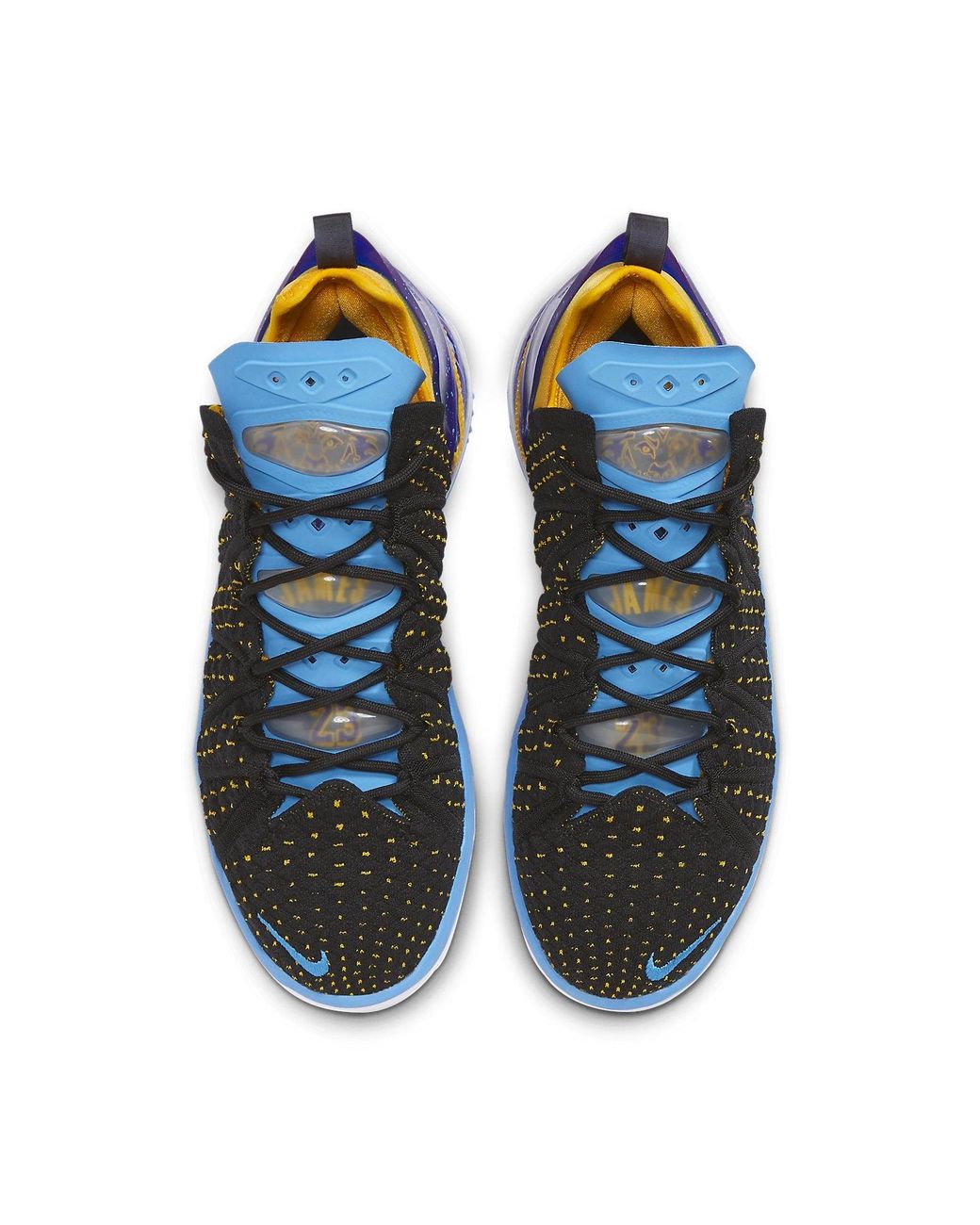 Nike Blue Lebron 18 Ep 'Lakers Heritage' for men